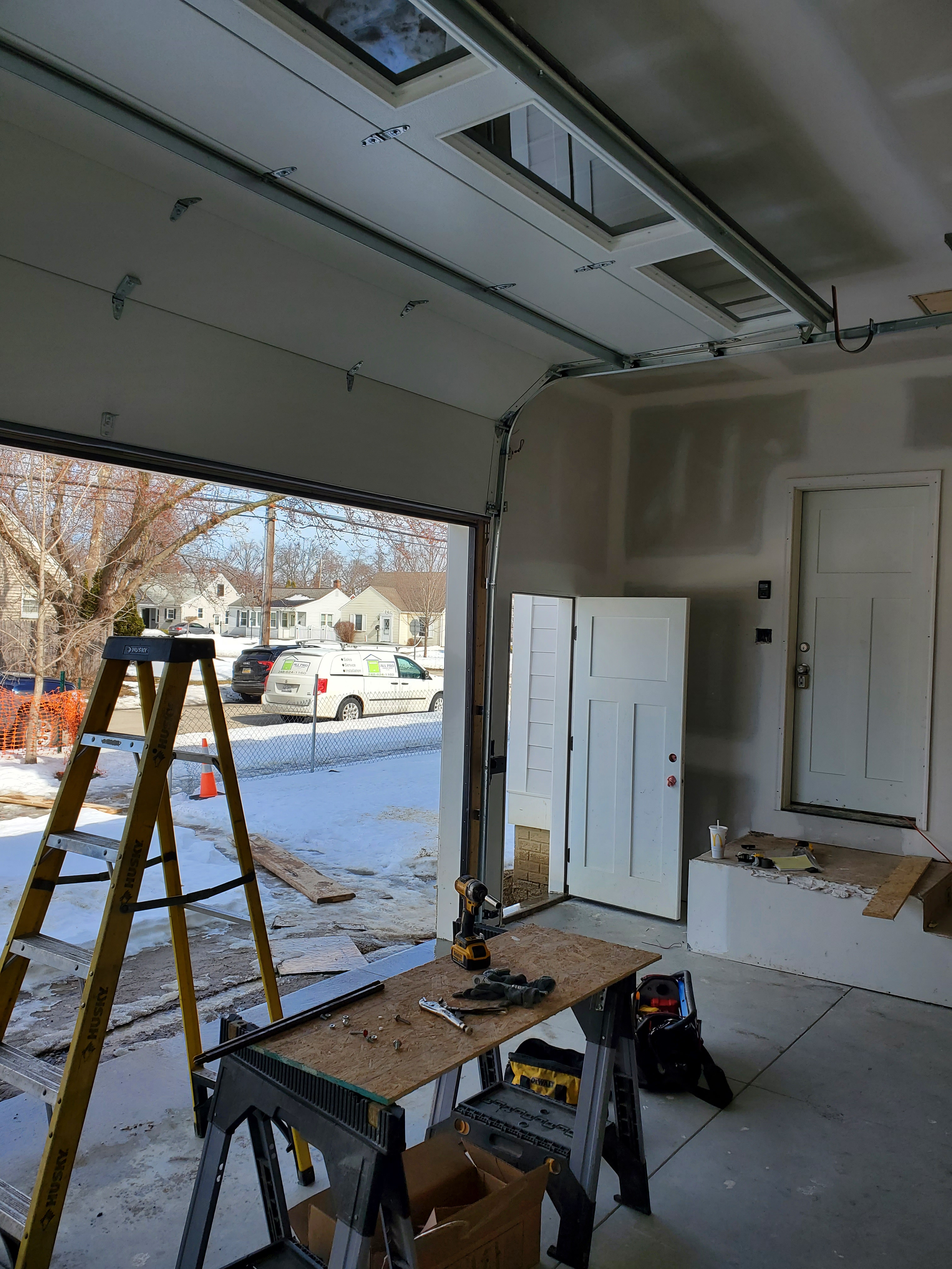 High Lift Conversion-All Pro Garage Door, LLC. Commerce, MI